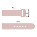 Cinturino in silicone tinta unita con fibbia inversa xDfind per Fitbit Versa 2 / Versa / Versa Lite, S, L