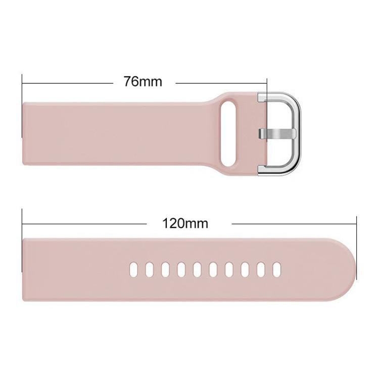 Cinturino in silicone tinta unita con fibbia inversa xDfind per Fitbit Versa 2 / Versa / Versa Lite, S, L