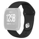 Cinturino in silicone tinta unita con fibbia a rivetto xDfind per Fitbit Versa 2 / Versa / Versa Lite, S