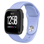 Cinturino in silicone tinta unita con fibbia a rivetto xDfind per Fitbit Versa 2 / Versa / Versa Lite, S