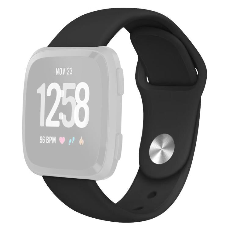 Cinturino in silicone tinta unita con fibbia a rivetto xDfind per Fitbit Versa 2 / Versa / Versa Lite, L
