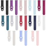 Cinturino in silicone tinta unita con fibbia a rivetto xDfind per Fitbit Versa 2 / Versa / Versa Lite, L