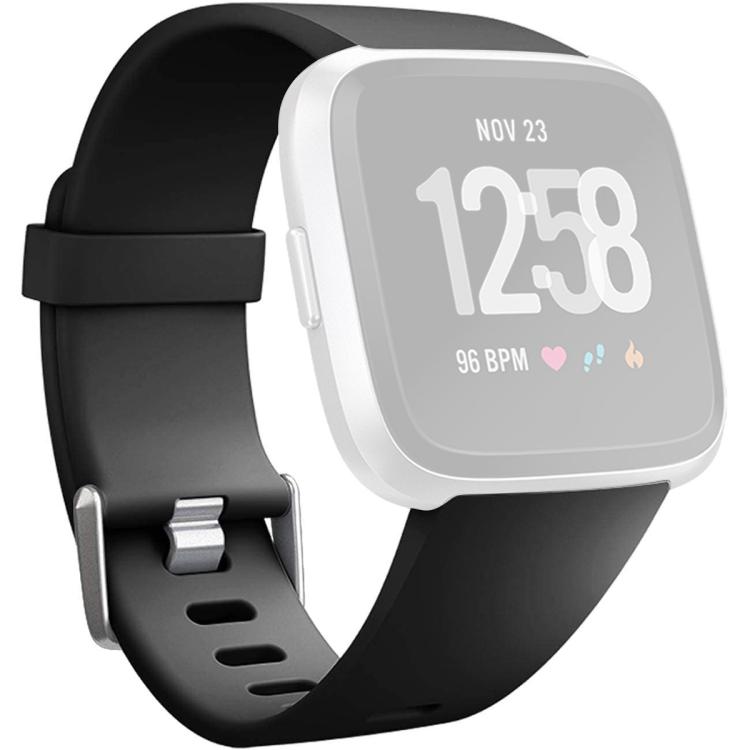 Cinturino in silicone tinta unita con fori piatti xDfind per Fitbit Versa 2 / Versa / Versa Lite, S, L