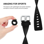 Cinturino in silicone tinta unita con fori piatti xDfind per Fitbit Versa 2 / Versa / Versa Lite, S, L