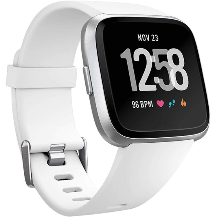 Cinturino in silicone tinta unita con fori piatti xDfind per Fitbit Versa 2 / Versa / Versa Lite, S, L
