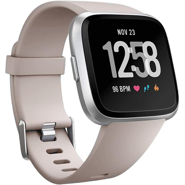 Cinturino in silicone tinta unita con fori piatti xDfind per Fitbit Versa 2 / Versa / Versa Lite, S, L