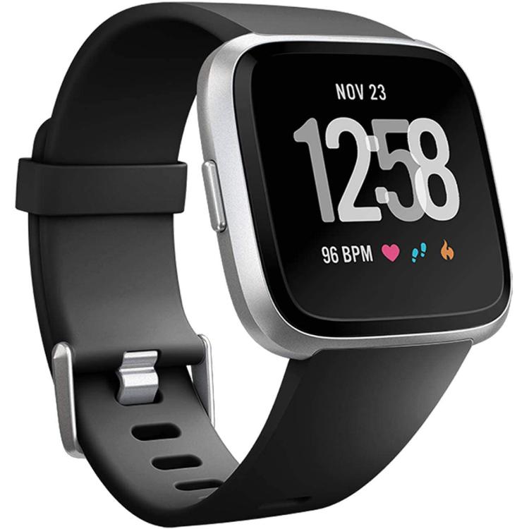 Cinturino in silicone tinta unita con fori piatti xDfind per Fitbit Versa 2 / Versa / Versa Lite, S, L