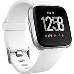 Cinturino in silicone tinta unita con fori piatti xDfind per Fitbit Versa 2 / Versa / Versa Lite, S, L