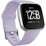 Cinturino in silicone tinta unita con fori piatti xDfind per Fitbit Versa 2 / Versa / Versa Lite, S, L