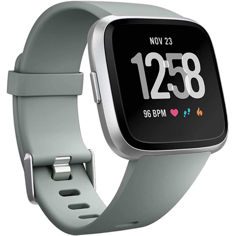 Cinturino in silicone tinta unita con fori piatti xDfind per Fitbit Versa 2 / Versa / Versa Lite, S, L