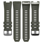 Cinturino per orologio in silicone tinta unita con connettore in plastica a sgancio rapido xDfind., For Garmin Instinct 2X