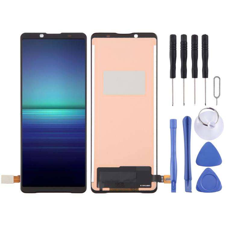 Schermo LCD TFT con digitalizzatore, assemblaggio completo, For Sony Xperia 5 IV, For Sony Xperia 5 III, For Sony Xperia 10 III, For Sony Xperia 5 II, For Sony Xperia 10 II