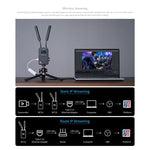 Feelworld WT1S sistema trasmissione video wireless 4K HDMI SDI