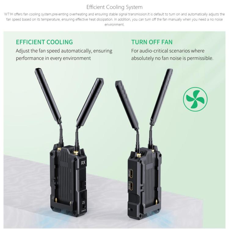 Feelworld WT1H Sistema Trasmissione Video Wireless 4K HDMI