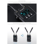 Feelworld WT1H Sistema Trasmissione Video Wireless 4K HDMI