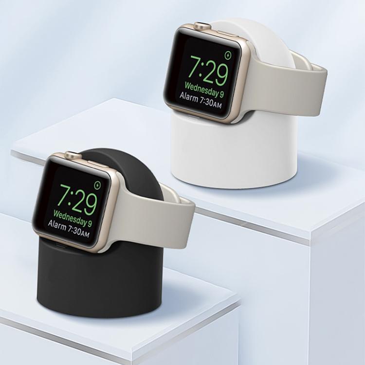 xDfind Supporto di ricarica in silicone per Apple Watch Smartwatch (senza caricabatterie)