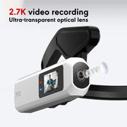 Videocamera sportiva da indossare sulla testa S111 con risoluzione 2.7K e angolo di visione di 110 gradi.