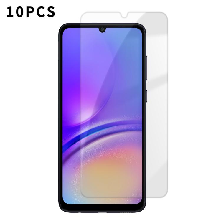 Kalebol - 10 pellicole in vetro temperato HD anti-impronta semi-schermo ad alto contenuto di alluminio, For Galaxy A08 4G / 5G, For Galaxy A18 4G / 5G, For Galaxy A57 5G, For Galaxy A37 5G, For Galaxy A27 5G, For Galaxy A07 4G / 5G, For Galaxy A17 5G  ...