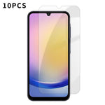 Kalebol - 10 pellicole in vetro temperato HD anti-impronta semi-schermo ad alto contenuto di alluminio, For Galaxy A08 4G / 5G, For Galaxy A18 4G / 5G, For Galaxy A57 5G, For Galaxy A37 5G, For Galaxy A27 5G, For Galaxy A07 4G / 5G, For Galaxy A17 5G  ...