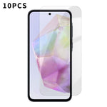 Kalebol - 10 pellicole in vetro temperato HD anti-impronta semi-schermo ad alto contenuto di alluminio, For Galaxy A08 4G / 5G, For Galaxy A18 4G / 5G, For Galaxy A57 5G, For Galaxy A37 5G, For Galaxy A27 5G, For Galaxy A07 4G / 5G, For Galaxy A17 5G  ...