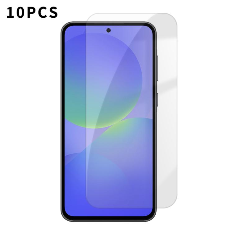 Kalebol - 10 pellicole in vetro temperato HD anti-impronta semi-schermo ad alto contenuto di alluminio, For Galaxy A08 4G / 5G, For Galaxy A18 4G / 5G, For Galaxy A57 5G, For Galaxy A37 5G, For Galaxy A27 5G, For Galaxy A07 4G / 5G, For Galaxy A17 5G  ...