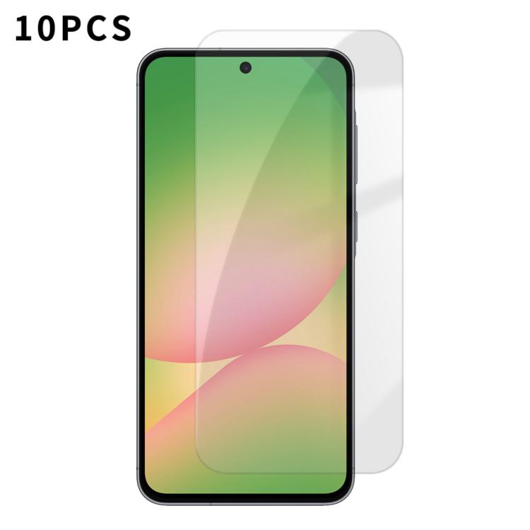 Kalebol - 10 pellicole in vetro temperato HD anti-impronta semi-schermo ad alto contenuto di alluminio, For Galaxy A08 4G / 5G, For Galaxy A18 4G / 5G, For Galaxy A57 5G, For Galaxy A37 5G, For Galaxy A27 5G, For Galaxy A07 4G / 5G, For Galaxy A17 5G  ...