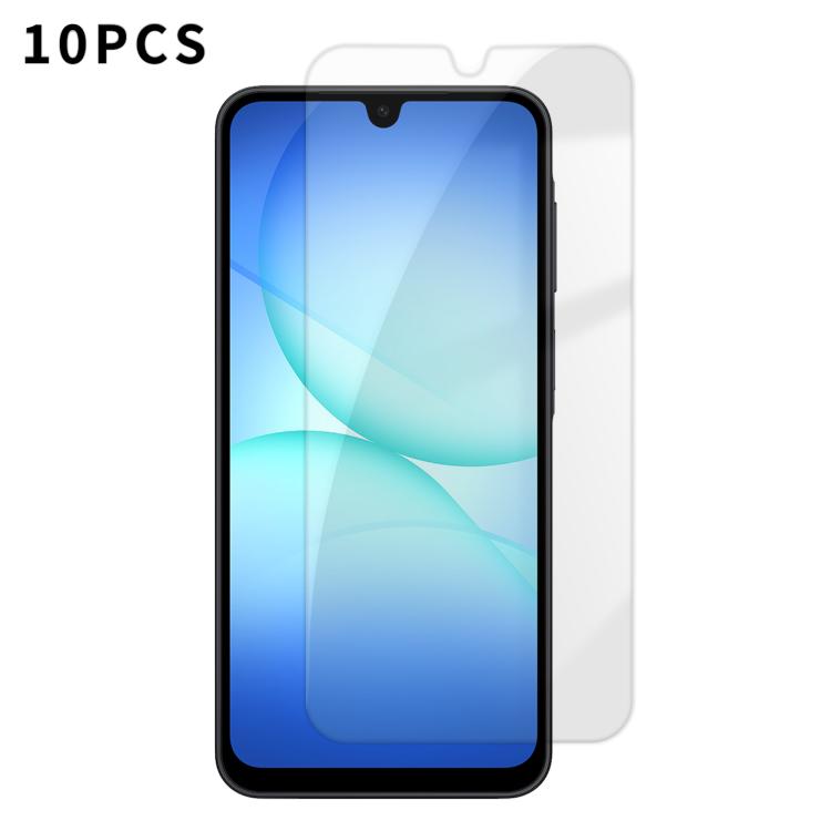 Kalebol - 10 pellicole in vetro temperato HD anti-impronta semi-schermo ad alto contenuto di alluminio, For Galaxy A08 4G / 5G, For Galaxy A18 4G / 5G, For Galaxy A57 5G, For Galaxy A37 5G, For Galaxy A27 5G, For Galaxy A07 4G / 5G, For Galaxy A17 5G  ...