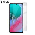 Kalebol - 10 pellicole in vetro temperato HD anti-impronta semi-schermo ad alto contenuto di alluminio, For Galaxy M47 5G, For Galaxy M56 5G, For Galaxy M55 5G, For Galaxy M34 5G, For Galaxy M54 5G, For Galaxy M14 5G, For Galaxy M53 5G, For Galaxy M33 5G