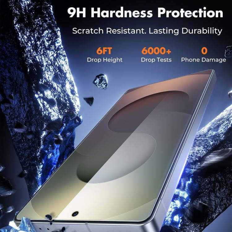 Kalebol - 10 pellicole in vetro temperato HD anti-impronta semi-schermo ad alto contenuto di alluminio, For Galaxy M47 5G, For Galaxy M56 5G, For Galaxy M55 5G, For Galaxy M34 5G, For Galaxy M54 5G, For Galaxy M14 5G, For Galaxy M53 5G, For Galaxy M33 5G