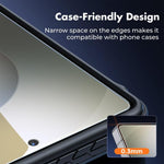 Kalebol - 10 pellicole in vetro temperato HD anti-impronta semi-schermo ad alto contenuto di alluminio, For Samsung Galaxy S26+ 5G, For Samsung Galaxy S26 Edge 5G, For Samsung Galaxy S26 Ultra 5G, For Samsung Galaxy S26 5G, For Samsung Galaxy S25 Edge ...