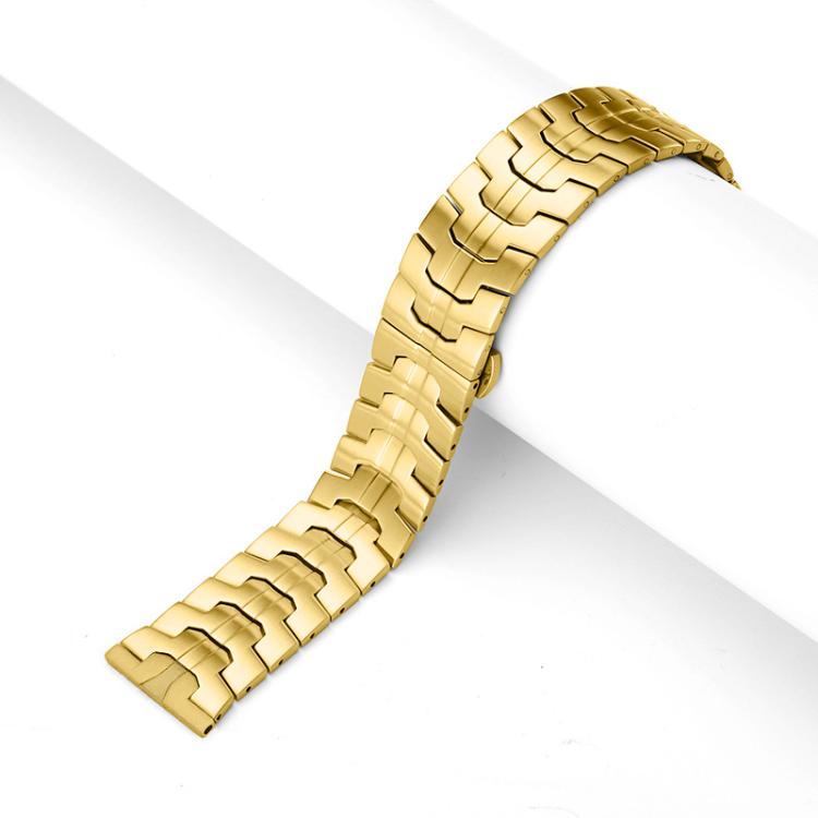Cinturino per orologio xDfind in acciaio inossidabile con fibbia a farfalla, 22mm