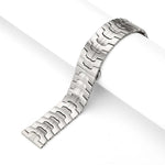 Cinturino per orologio xDfind in acciaio inossidabile con fibbia a farfalla, 22mm