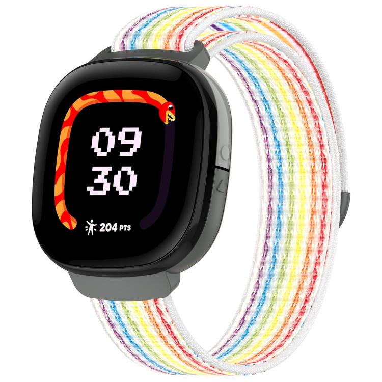 Cinturino per orologio xDfind in nylon con chiusura a strappo., For Fitbit Ace LTE