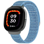 Cinturino per orologio xDfind in nylon con chiusura a strappo., For Fitbit Ace LTE
