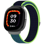 Cinturino per orologio xDfind in nylon con chiusura a strappo., For Fitbit Ace LTE