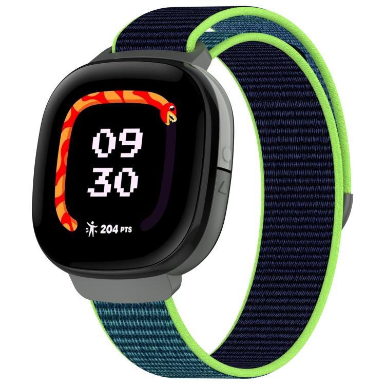 Cinturino per orologio xDfind in nylon con chiusura a strappo., For Fitbit Ace LTE
