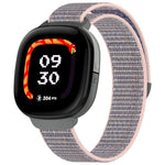 Cinturino per orologio xDfind in nylon con chiusura a strappo., For Fitbit Ace LTE