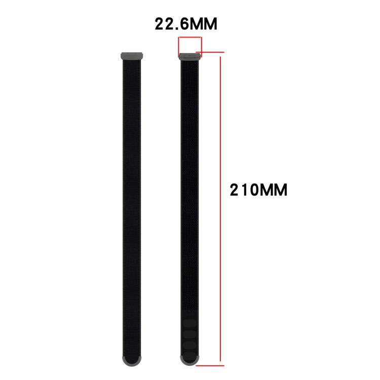 Cinturino per orologio xDfind in nylon con chiusura a strappo., For Fitbit Ace LTE