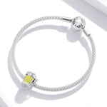 Accessori per collana braccialetto fai-da-te con perline per boccale di birra in argento sterling S925, Beer Mug
