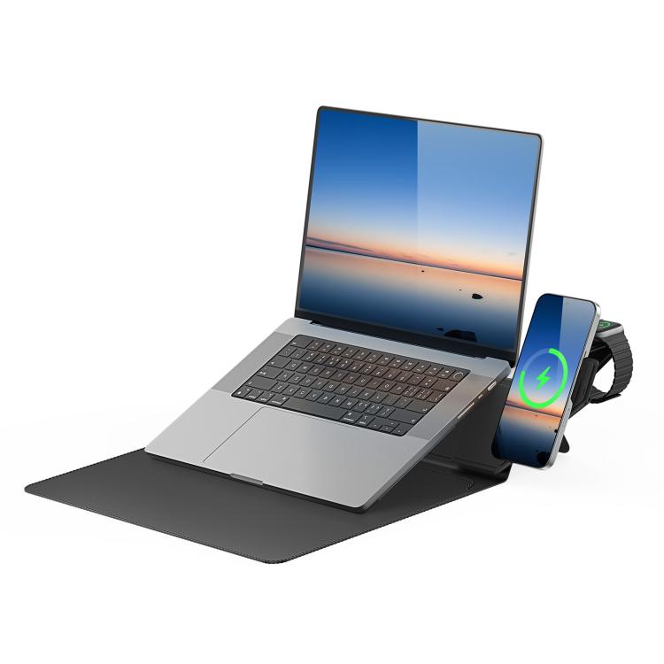 DUX DUCIS AirQ Series Multifunctional Wireless Charging Laptop Sleeve, For 13.6-14.2 inch, For 15-16 inch