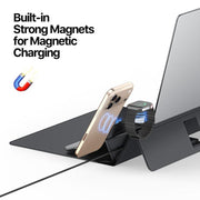 DUX DUCIS AirQ Series Multifunctional Wireless Charging Laptop Sleeve, For 13.6-14.2 inch, For 15-16 inch