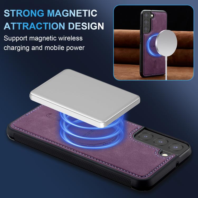 Custodia magnetica per telefono MagSafe serie LC.IMEEKE L6., For Samsung Galaxy S22+ 5G, For Samsung Galaxy S22 5G, For Samsung Galaxy S21 FE 5G, For Samsung Galaxy S20 FE 5G