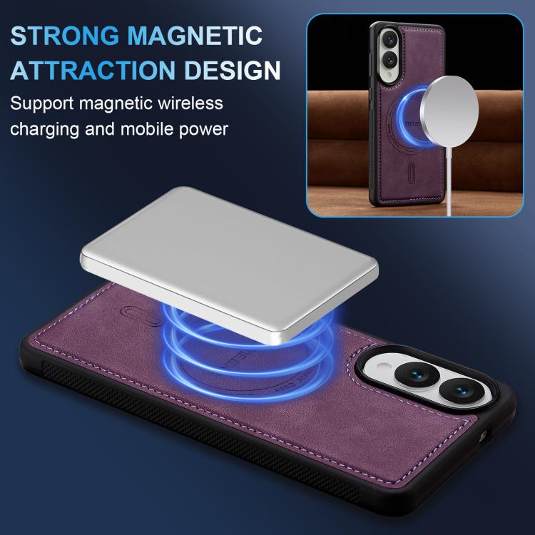 Custodia magnetica per telefono MagSafe serie LC.IMEEKE L6., For Samsung Galaxy S25 Edge 5G, For Samsung Galaxy S25 Ultra 5G, For Samsung Galaxy S24 Ultra 5G, For Samsung Galaxy S23 Ultra 5G