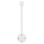 Prolunga presa elettrica US con 3 prese AC e USB Type-C