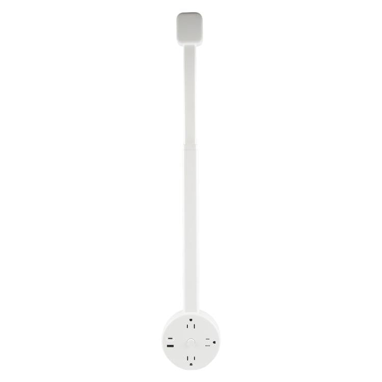 Prolunga presa elettrica US con 3 prese AC e USB Type-C