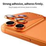 Pellicola anulare in metallo satinato a copertura totale per obiettivo fotografico XDcase Armor, For iPhone 17 Pro Max, For iPhone 17 Pro