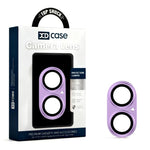Pellicola anulare in metallo satinato a copertura totale per obiettivo fotografico XDcase Armor, For iPhone 17