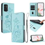 Custodia per telefono in pelle con motivo loto in rilievo e cordino., For Samsung Galaxy A54 5G, For Samsung Galaxy A13 4G / 5G, For Samsung Galaxy Xcover 6 Pro, For Samsung Galaxy A53 5G