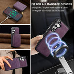LC.IMEEKE Serie L6 Portafoglio con cerniera per carte Custodia magnetica MagSafe per telefono, For Galaxy S26 FE 5G, For Samsung Galaxy S26+ 5G, For Samsung Galaxy S26 Ultra 5G, For Samsung Galaxy S26 5G