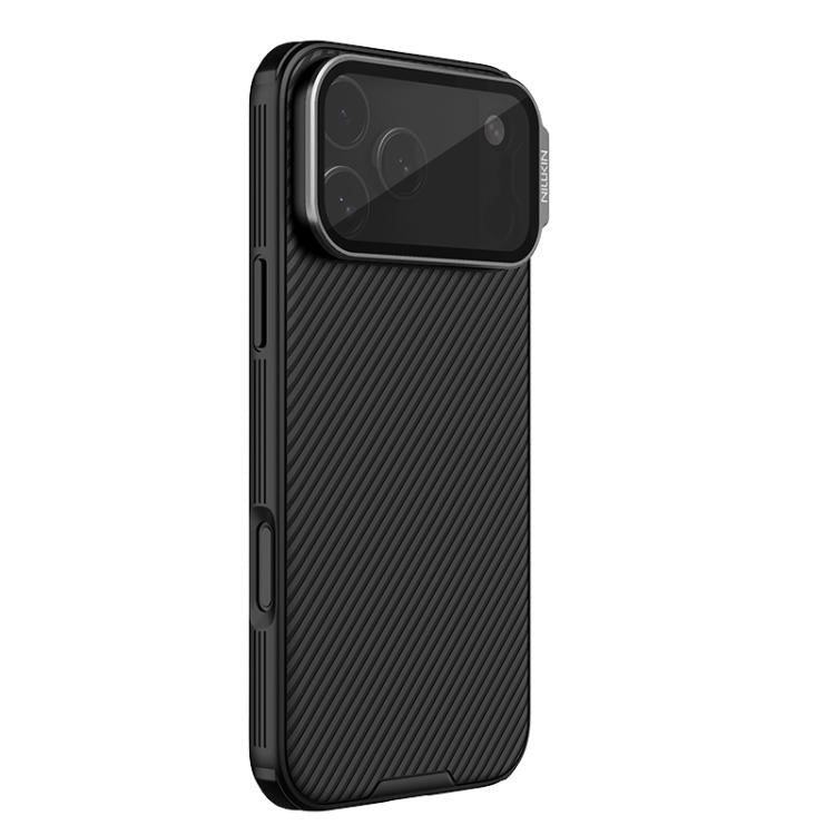 NILLKIN CamShield Prop Texture Cover trasparente con specchio e custodia magnetica MagSafe per PC e telefono., For iPhone 17 Pro Max, For iPhone 17 Pro